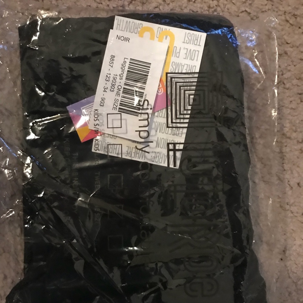 LuLaRoe black one size os leggings